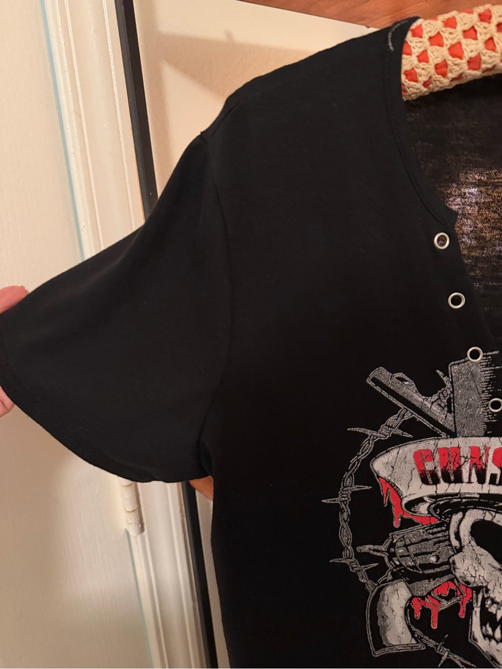 Guns N Roses Black womens Tshirt - Picture 4 of 8